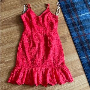 Beautiful cocktail red dress